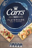 Salt and pepper flatbreads
