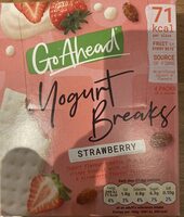 Strawberry yogurt breaks