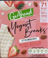 Strawberry yogurt breaks