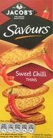 Savours sweet chilli thins