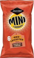 6 Mini Cheddars Red Leicester Flavour