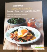 Potatoe saute with bacon & onion