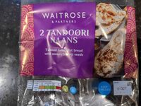2 Tandoori Naans