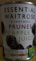 Prunes in apple juice