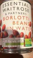 Borlotti Beans In Water