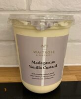 Madagascan vanilla custard