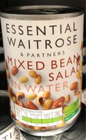 Mixed bean salad in water