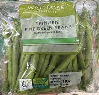 Trimmed Fine Beans