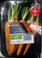 Baby Topped Carrots