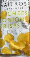 Cheese and onion crisps