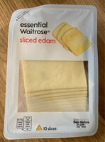 Sliced edam