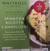 Spinach & Ricotta Cannelloni