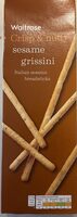 Crisp And Nutty Sesame Grissini