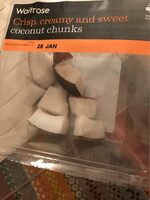 Waitrose Coconut Chunks