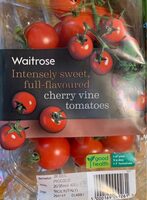 Intensely sweet full-flavoured cherry vine tomatoes
