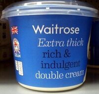 Extra thick double cream