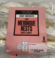 Waitrose Meringue Nests 8pk