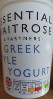 Greek style natural yogurt