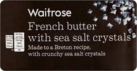 French Butter with Sea Salt Crystals