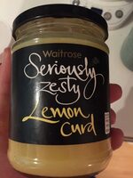 Seriously zesty lemon curd