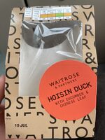 Hoisin duck wrap