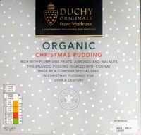 Organic Christmas Pudding