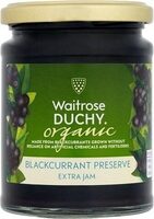 Duchy Organic Blackcurrant Preserve Extra Jam