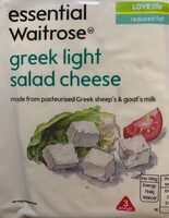 Greek light salad cheese