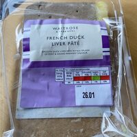 French duck liver pate