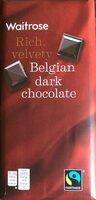 Belgian dark chocolate