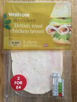 British roast chicken breast