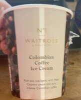 Colombian coffee ice cream