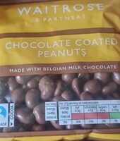 Chocolate coated peanuts
