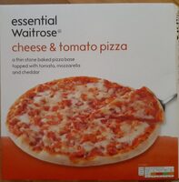 Essential Waittose cheese & tomato pizza