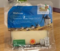 Waitrose Mellow & savomy Manchego Cheese P.D.O. Ma