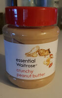 Essential waitrose crunchy peanut butter