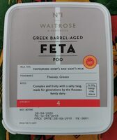 Greek barrel aged feta