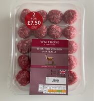 Venison meatballs
