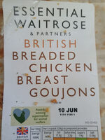 British Breaded Chicken Goujons