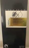 Dark chocolate with coconut