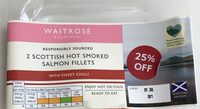 Scottish hot smoked sweet chilli salmon