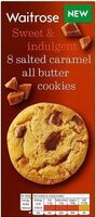 8 Salted Caramel All Butter Cookies