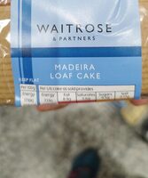 Madeira loaf cake