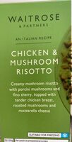 Waitrose chicken & mushroom risotto