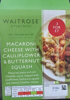 Mac'n'Cheese with cauliflower & butternut squash