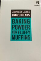 Baking powder for fluffy muffins