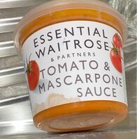Tomato and mascarpone sauce