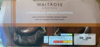 2 chocolate sponge puddings
