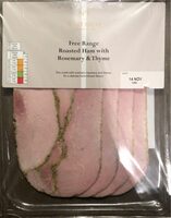 Free range roasted ham