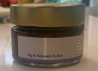 Fig and balsamic relish